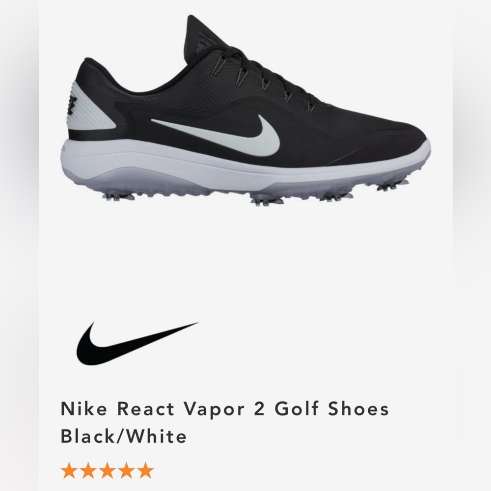 Nike React Vapor 2 Golf Shoes men’s size 11